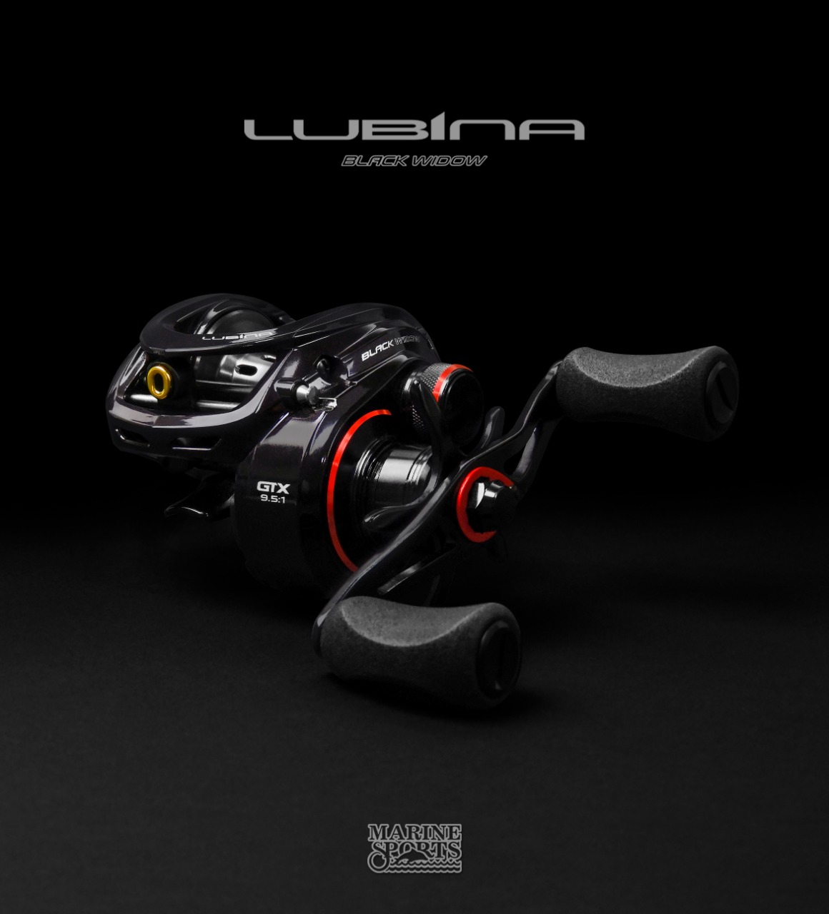 Reel Marine Sports Lubina Black Widow Las Colonias Distribuciones S A